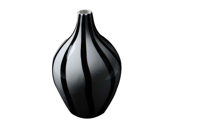 Obsidian Mist Vase