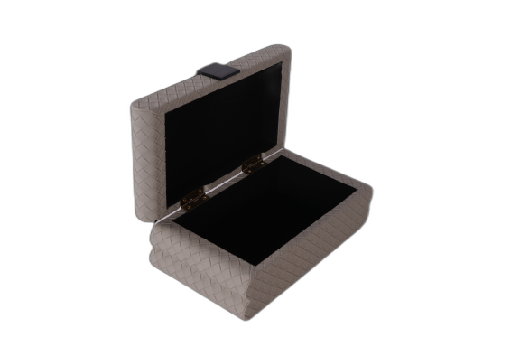 Soft Coffee Textile Box B