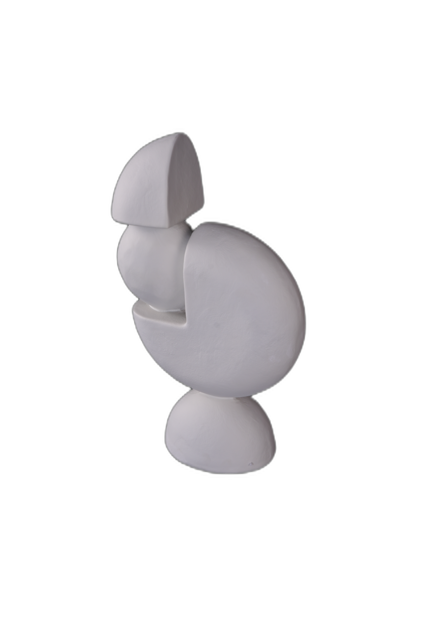 Minimalist Corner Sculpture White