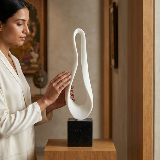 Ethereal Loop Sculpture