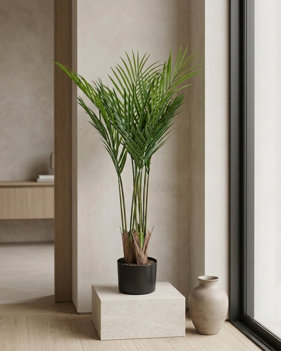 Tropical Areca Palm Plant
