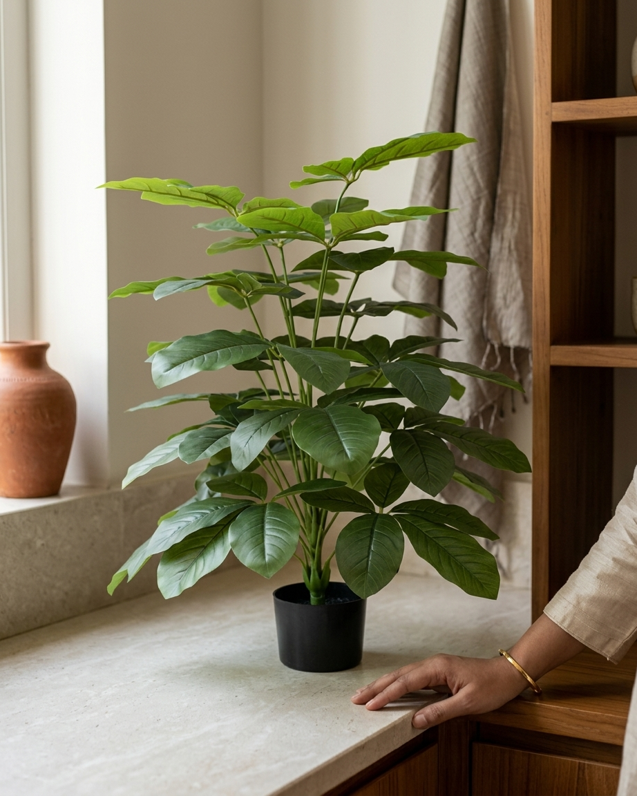 Elegant Broad Leaf Indoor Plant