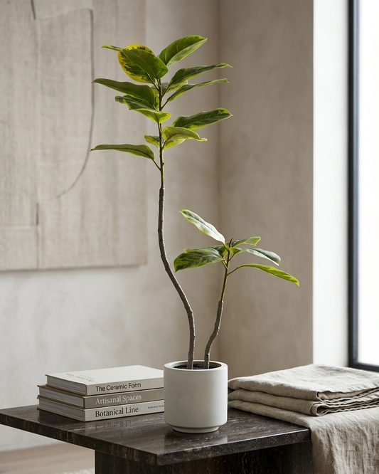 Variegated Indoor Ficus Plant