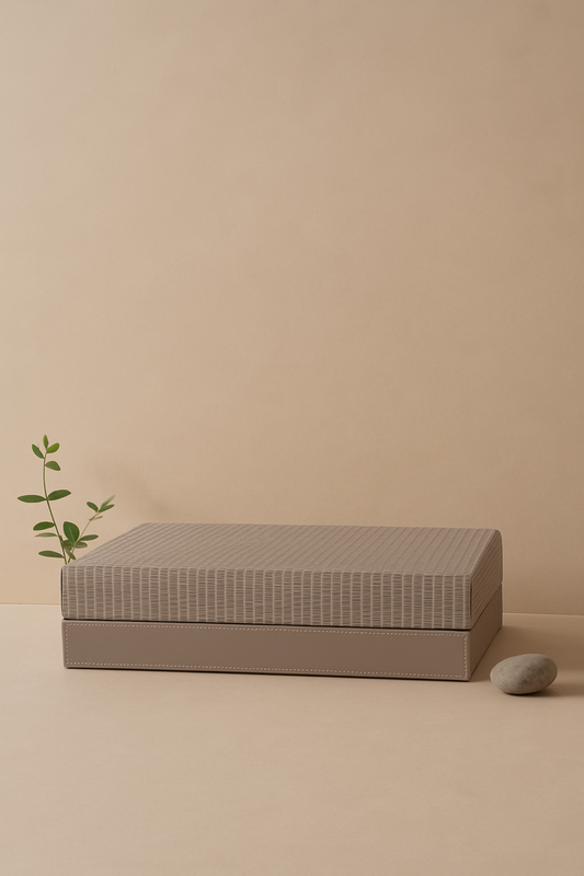 Small Grey Textured Box