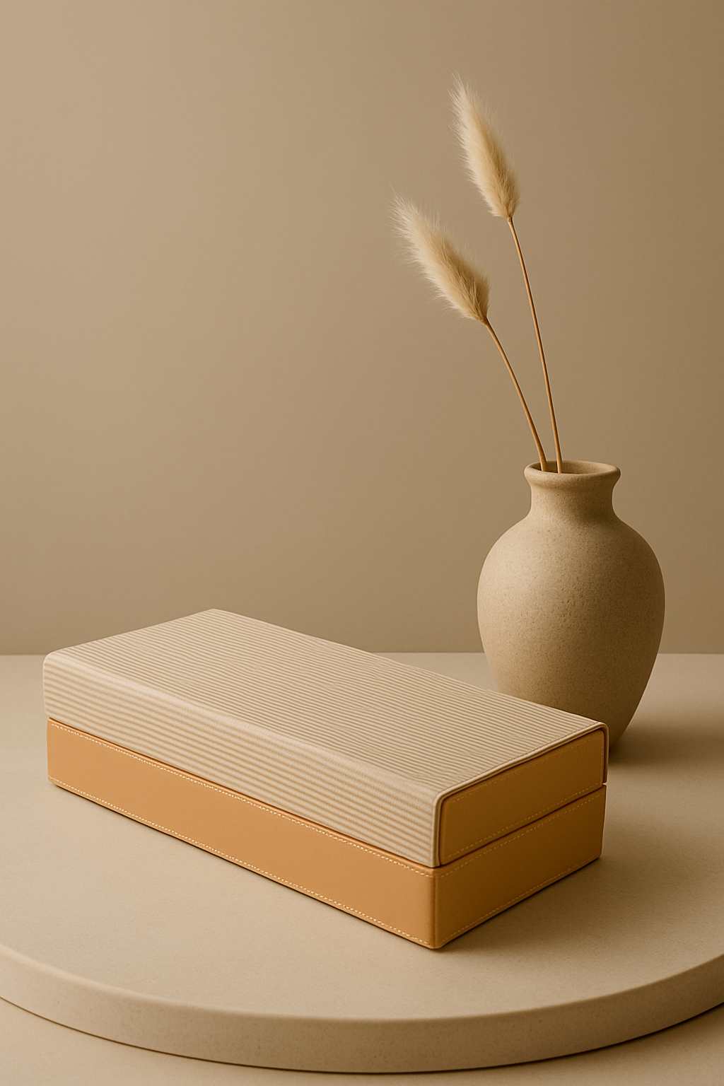 Small Coffee Textured Box