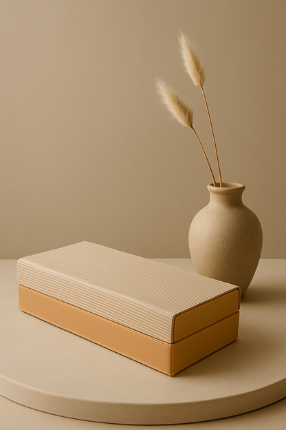 Small Coffee Textured Box