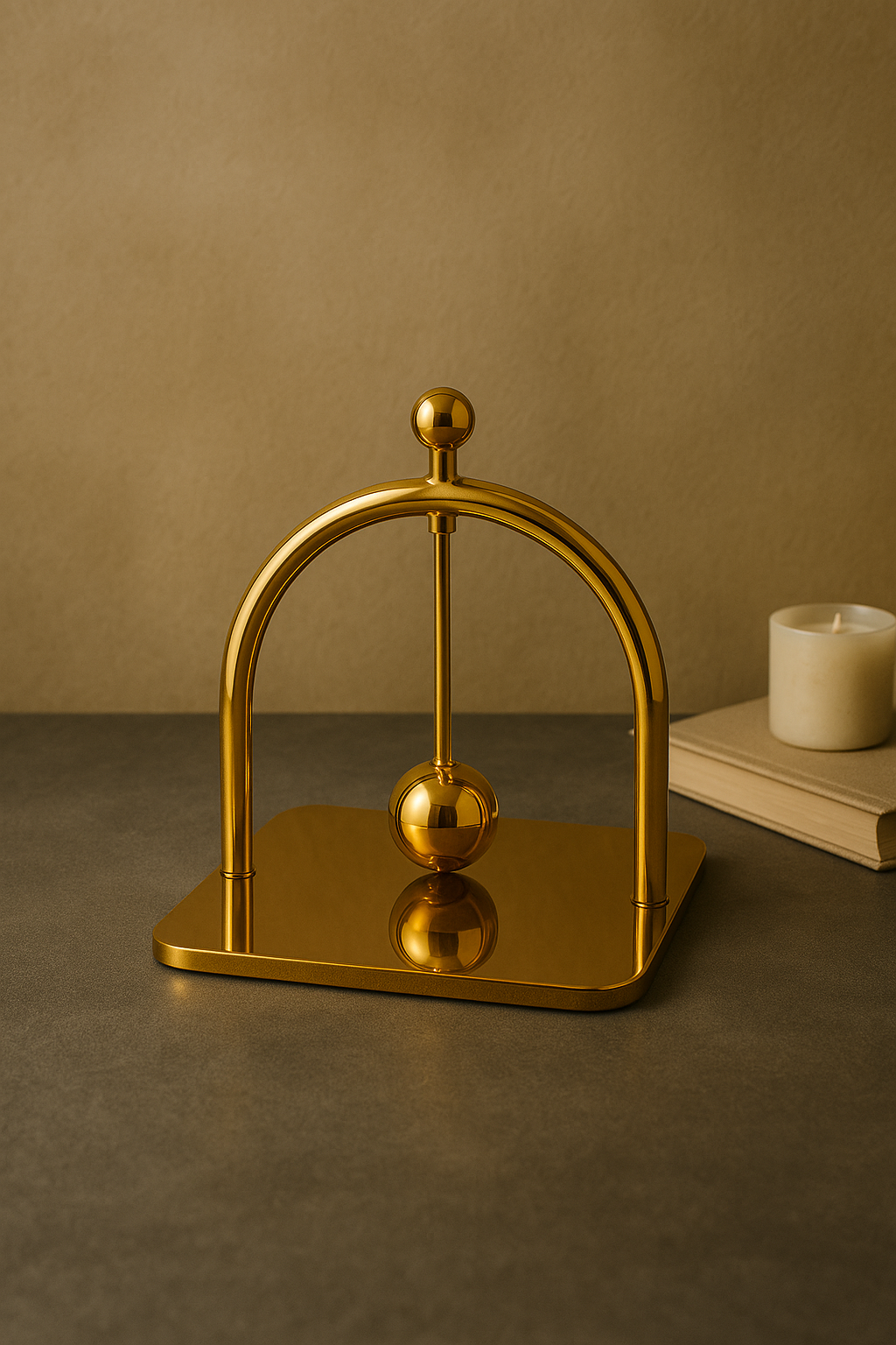 Golden Arc Luxe Holder