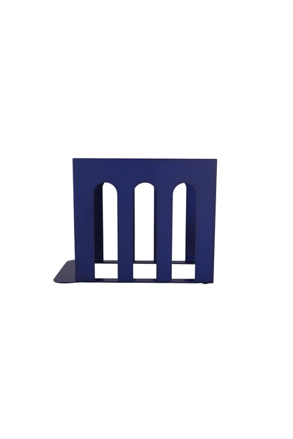 Modern Arch Bookend Blue