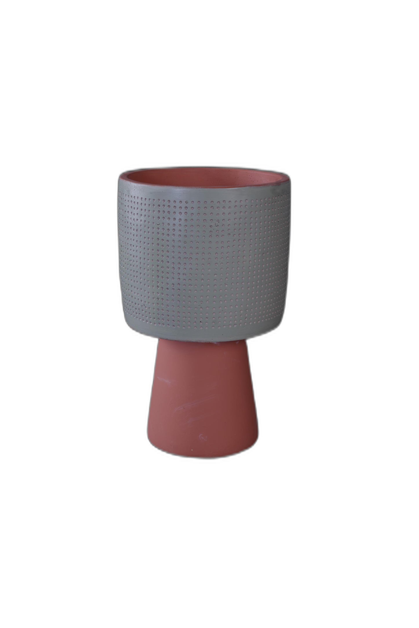 Latticework Textured Pot - B