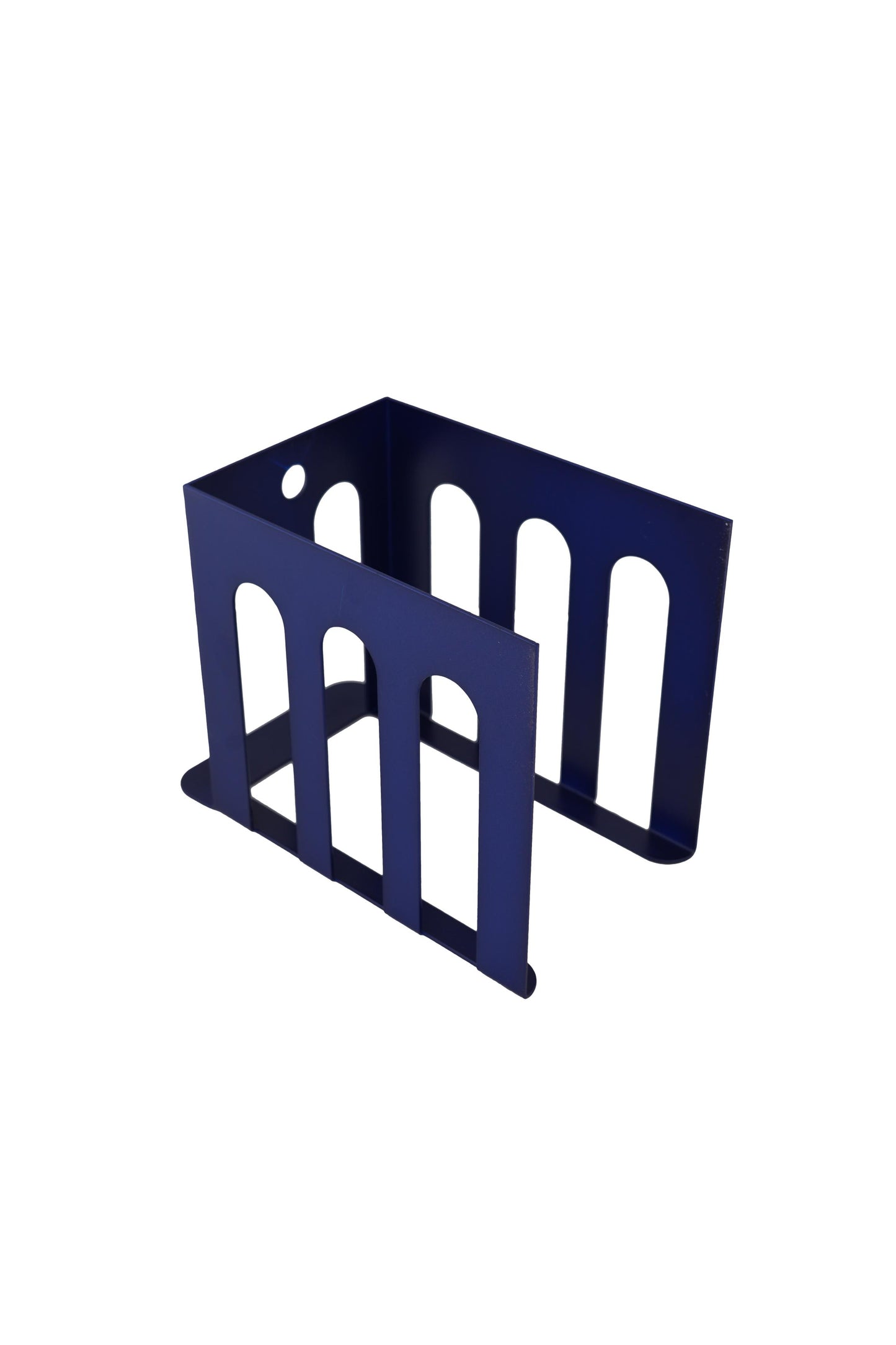 Modern Arch Bookend Blue