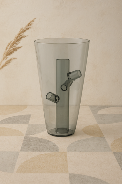 Fused Art Glass Vase