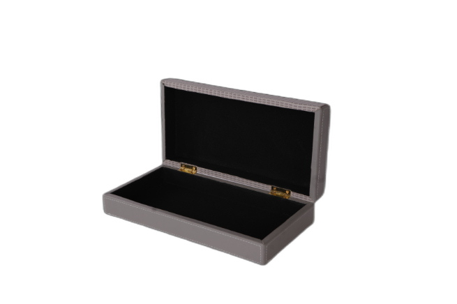 Small Grey Textured Box