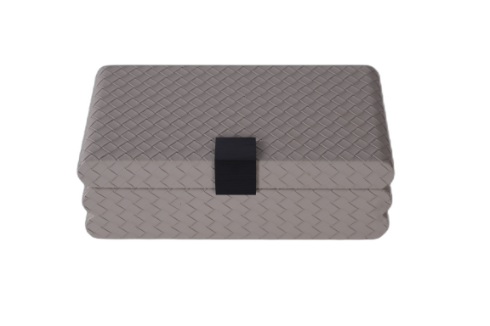 Soft Coffee Textile Box B