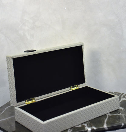 Soft Coffee Textile Box B