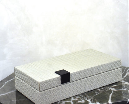 Soft Coffee Textile Box B