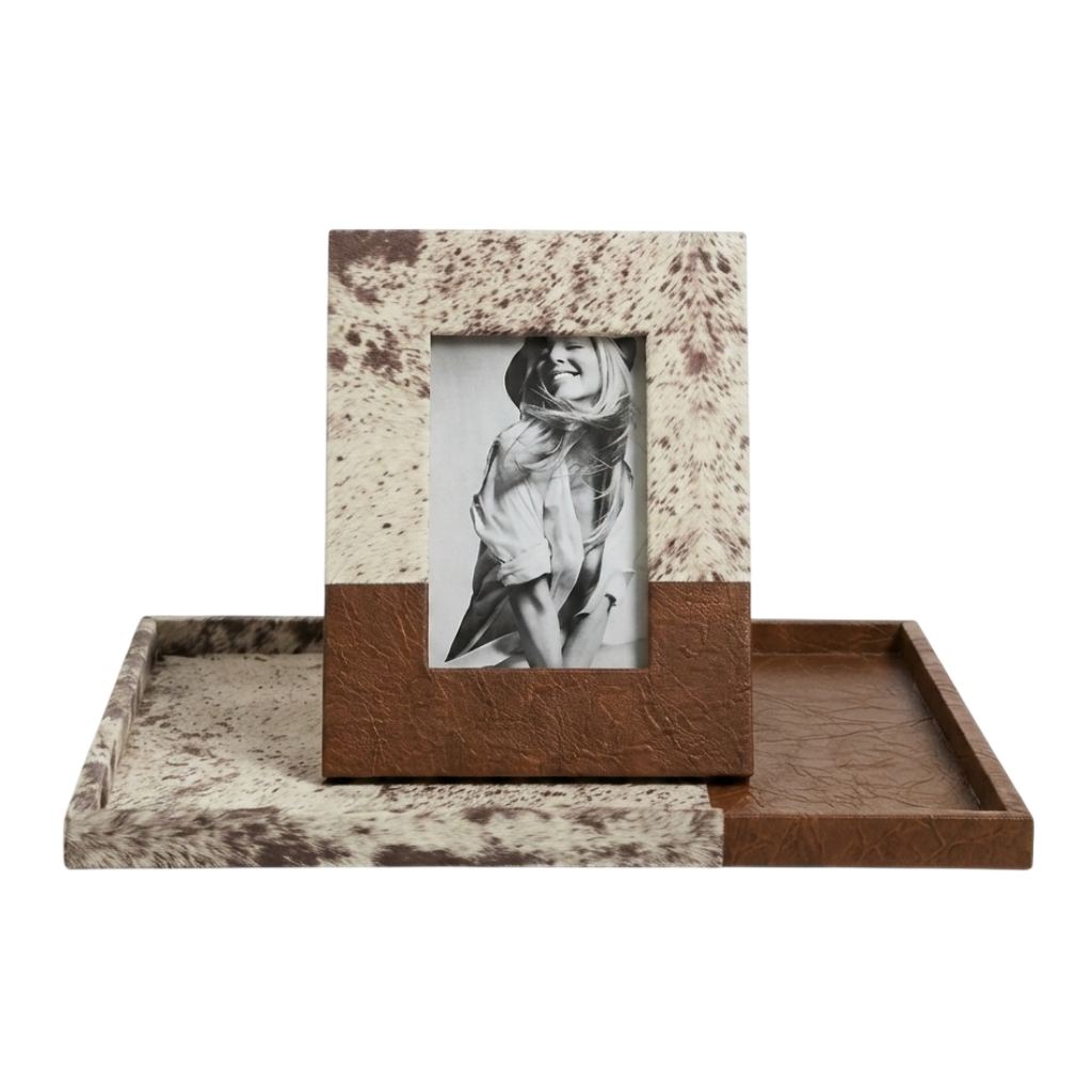 Photo Frame & Tray Set