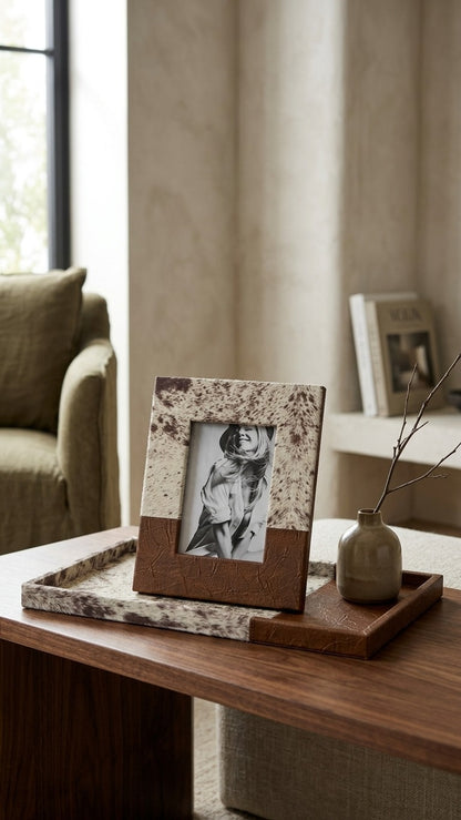 Photo Frame & Tray Set