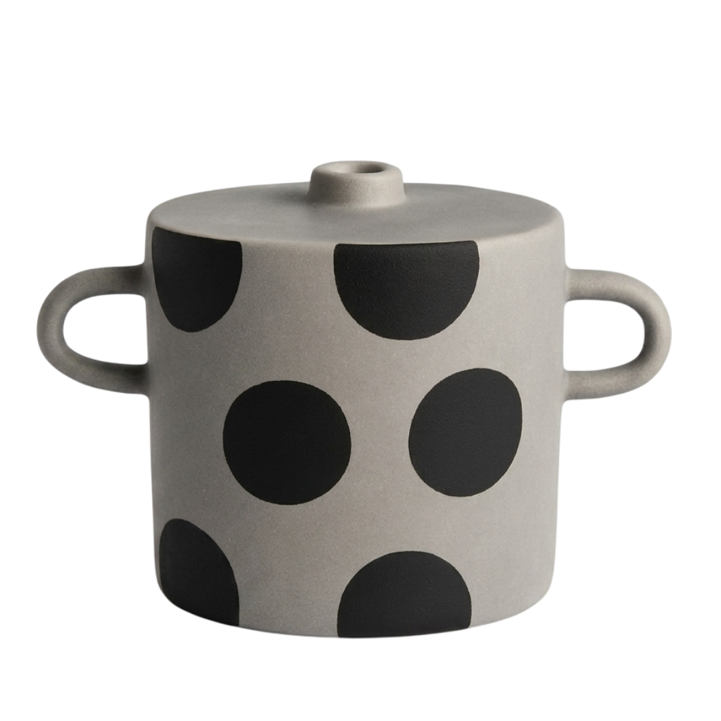 Charcoal Mist Vase B