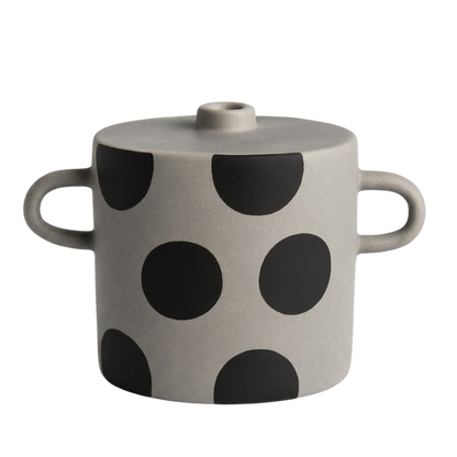 Charcoal Mist Vase B