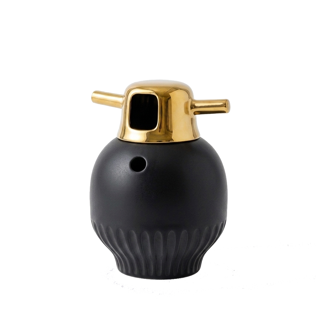 Luxe Golden Lid Jar B