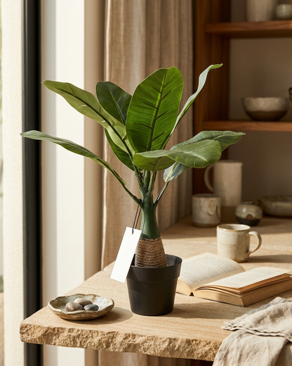 Artificial Banana Leaf Plant