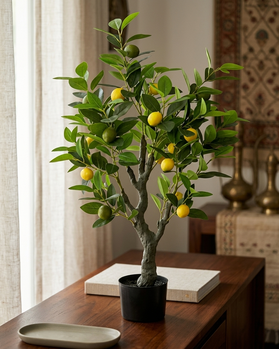 Artificial Lemon Tree