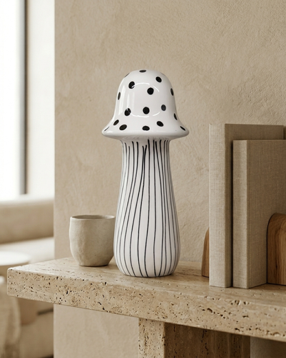 Wavy Stem Spotted Mushroom