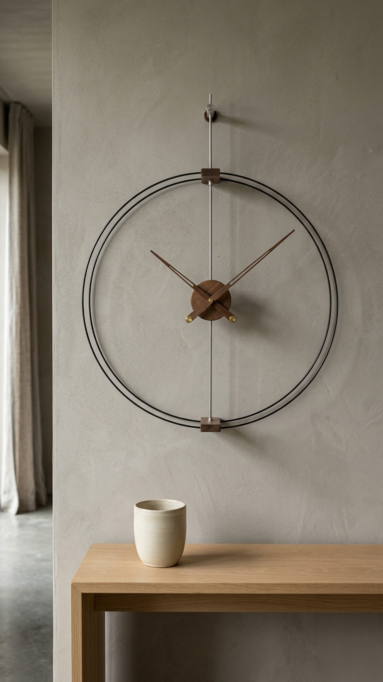 Orbit Minimalist Wall Clock